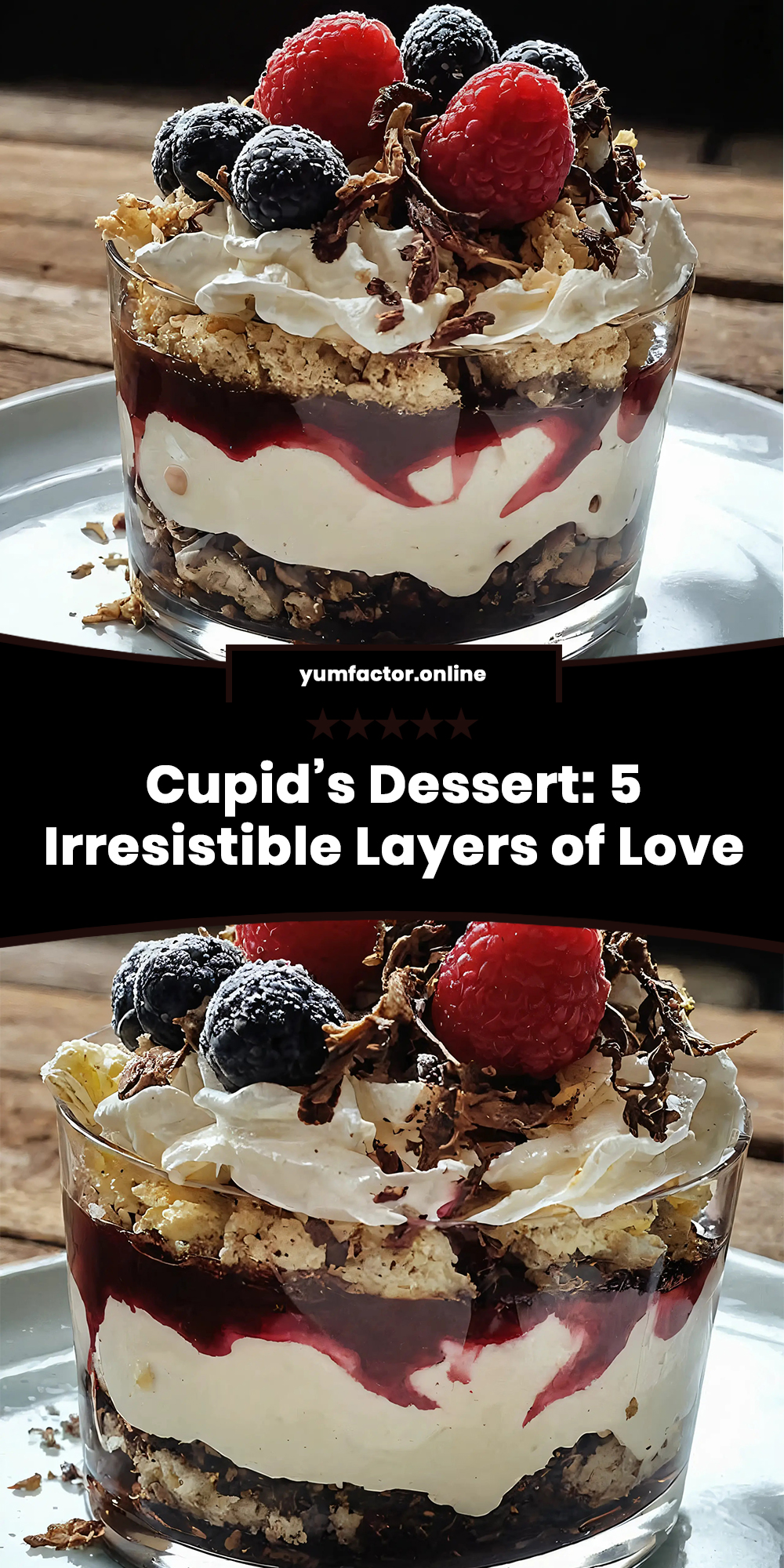 Cupid's Dessert: 5 Irresistible Layers of Love