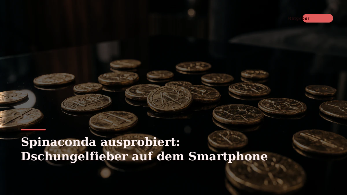 Spinaconda ausprobiert: Dschungelfieber auf dem Smartphone