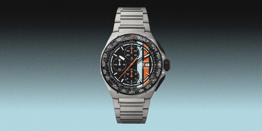 TAG Heuer i Gulf łączą siły w nowym chronografie Formula 1