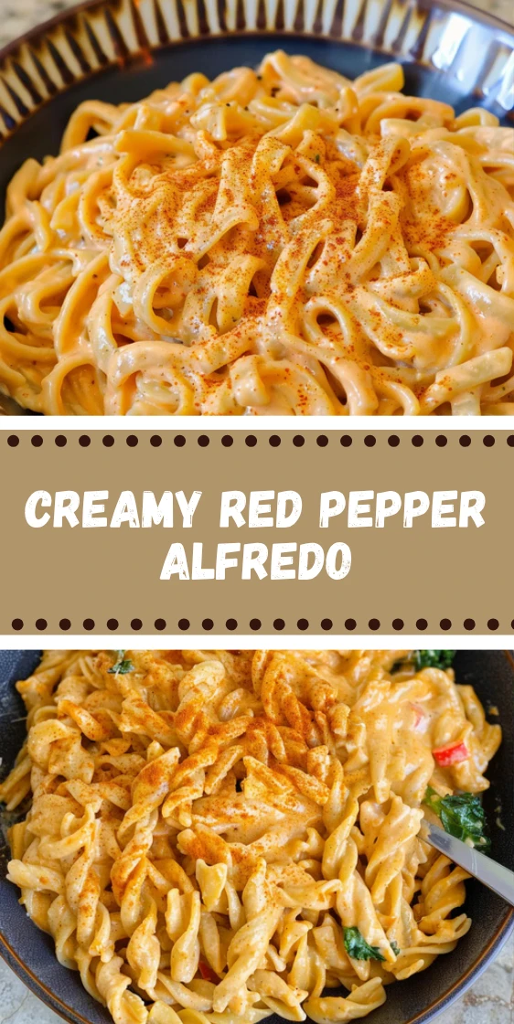 Creamy Red Pepper Alfredo Sauce Recipe You’ll Want on Everything