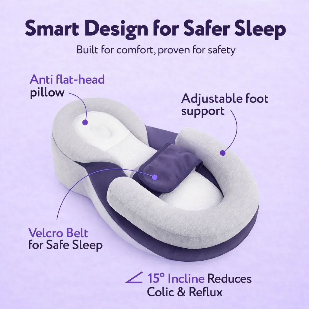 Perfect Sleep for Newborns — Free eBook included with TinySlumber Sleep Nest