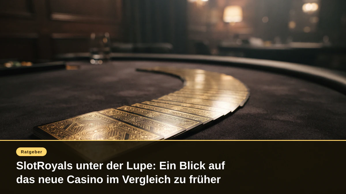 SlotRoyals unter der Lupe: Ein Blick auf das neue Casino im Vergleich zu früher