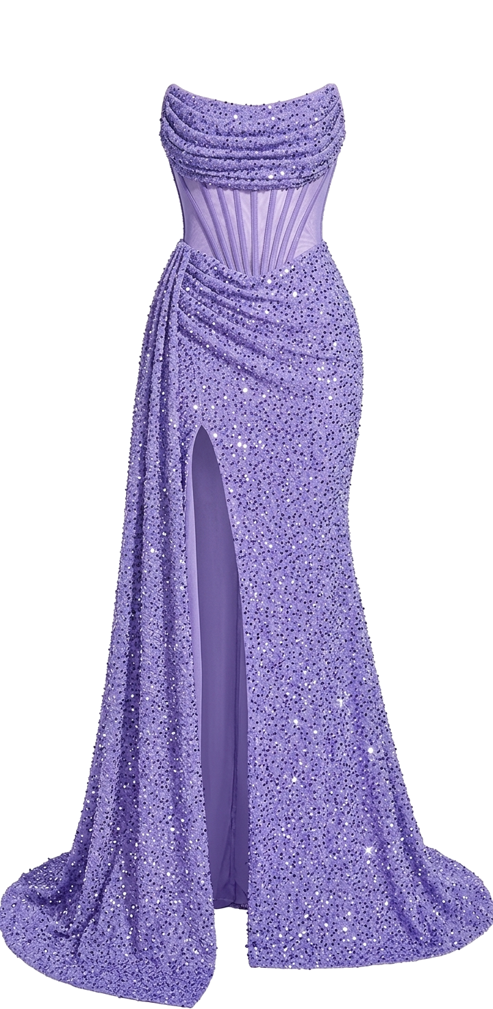 Periwinkle Prom Dress | - 1 -