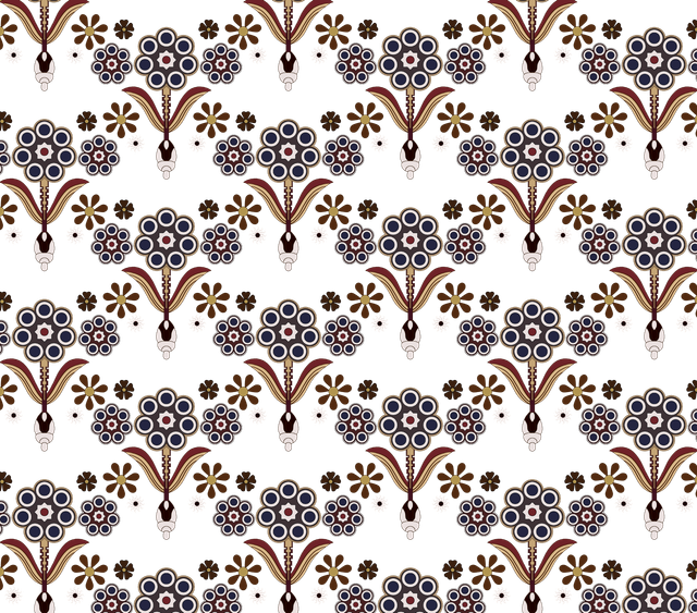 Mughal Style Geometric Circle Floral Seamless Pattern on Muted Purple.png