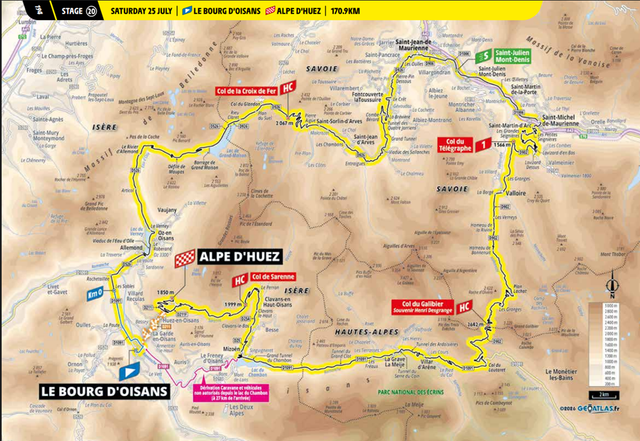 Stage 20 Route