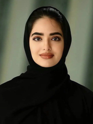 Photo de La Porte-Parole du Diwān illāji, Son Excellence M<sup>me</sup> Esther ben-Abdel al-Abravanel