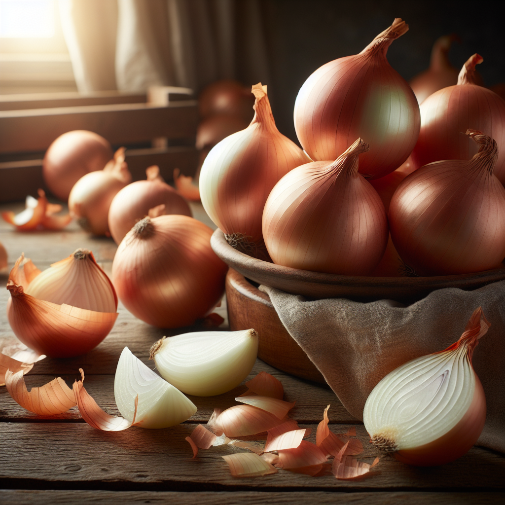 양파 A pile of fresh onions on a ru 2026