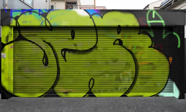 Graffiti artwork by JERR