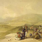 David-Roberts-Arabs-At-Jacobs-Well