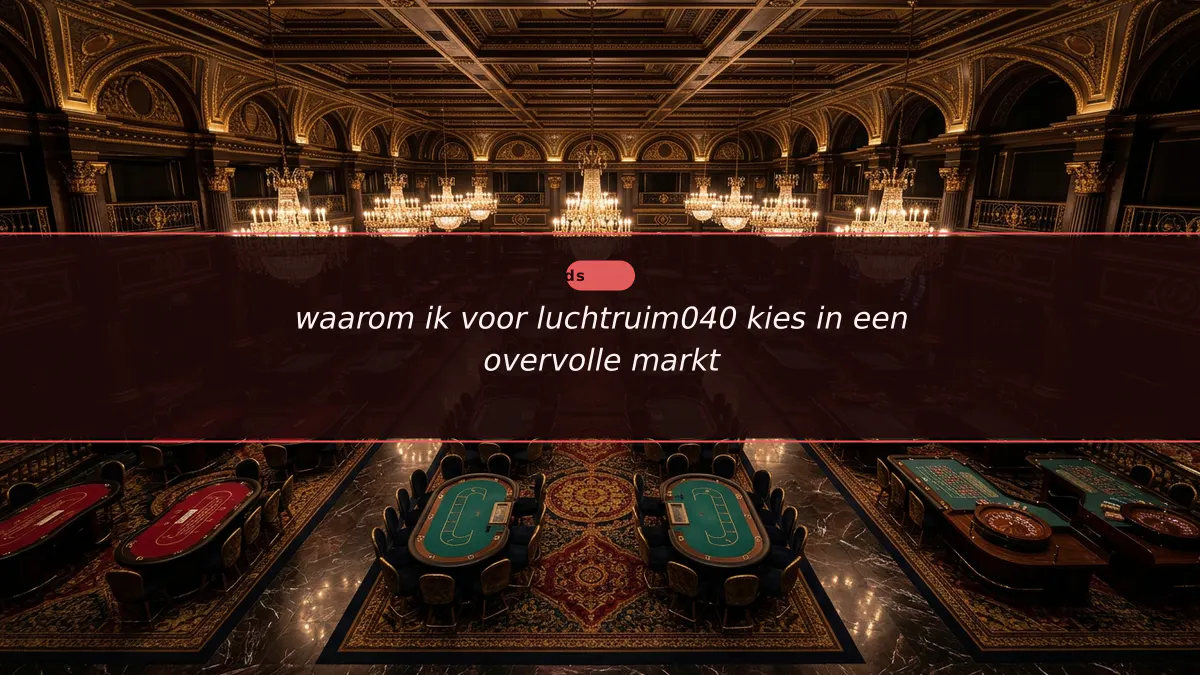 waarom ik voor luchtruim040 kies in een overvolle markt