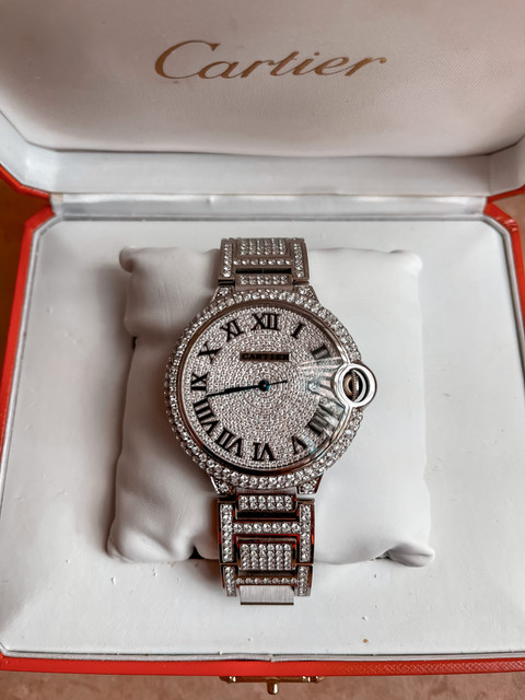 FS: Cartier Ballon Bleu 42mm Bust Down 