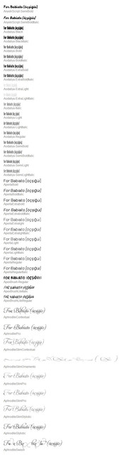 Font-List43