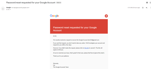 Email-request