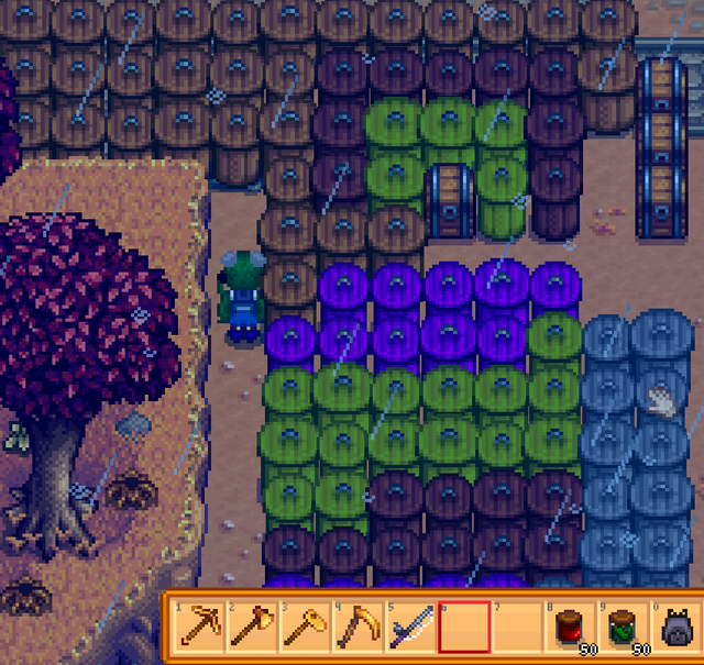 One day morning, the some of the Iridium jars (Processing x100) suddenly stopped working. When i manually pick it up like how i normally do, the jar somehow didn't pick the item from the chest anymore. even after I use a new chest, with like.. 999 vegetables, some reason the preserved jars still doesn't work. When it is placed in their original place, a terrible lag happened (like.. stutter twice a second real time)