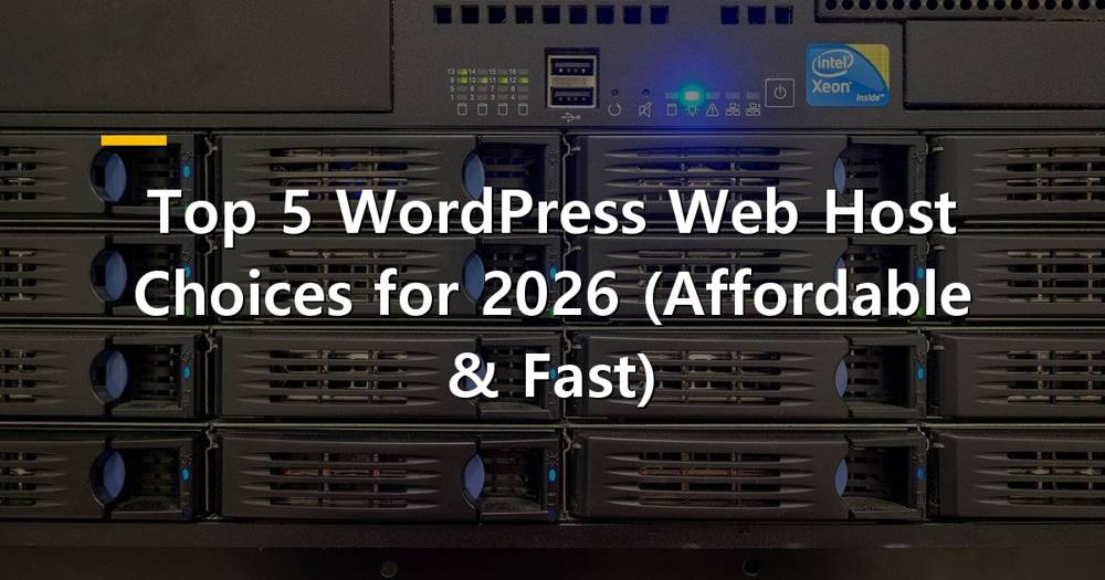WordPress web host