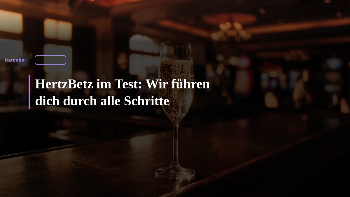 HertzBetz im Test: Wir führen dich durch alle Schritte