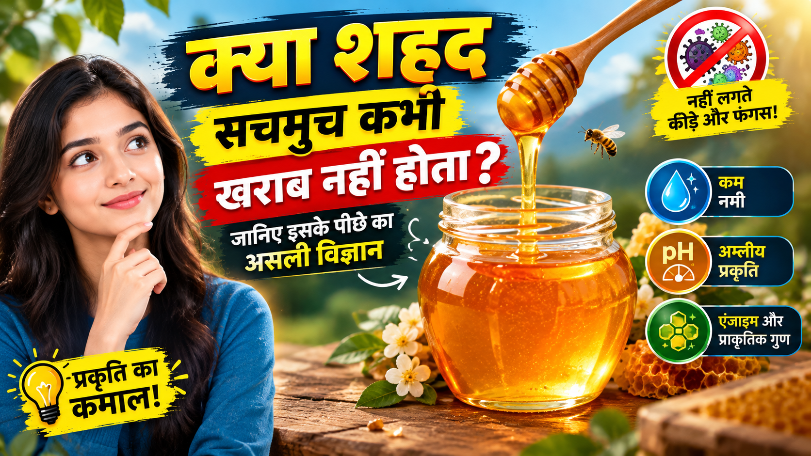 क्या शहद सचमुच कभी खराब नहीं होता? जानिए इसके पीछे का असली विज्ञान
