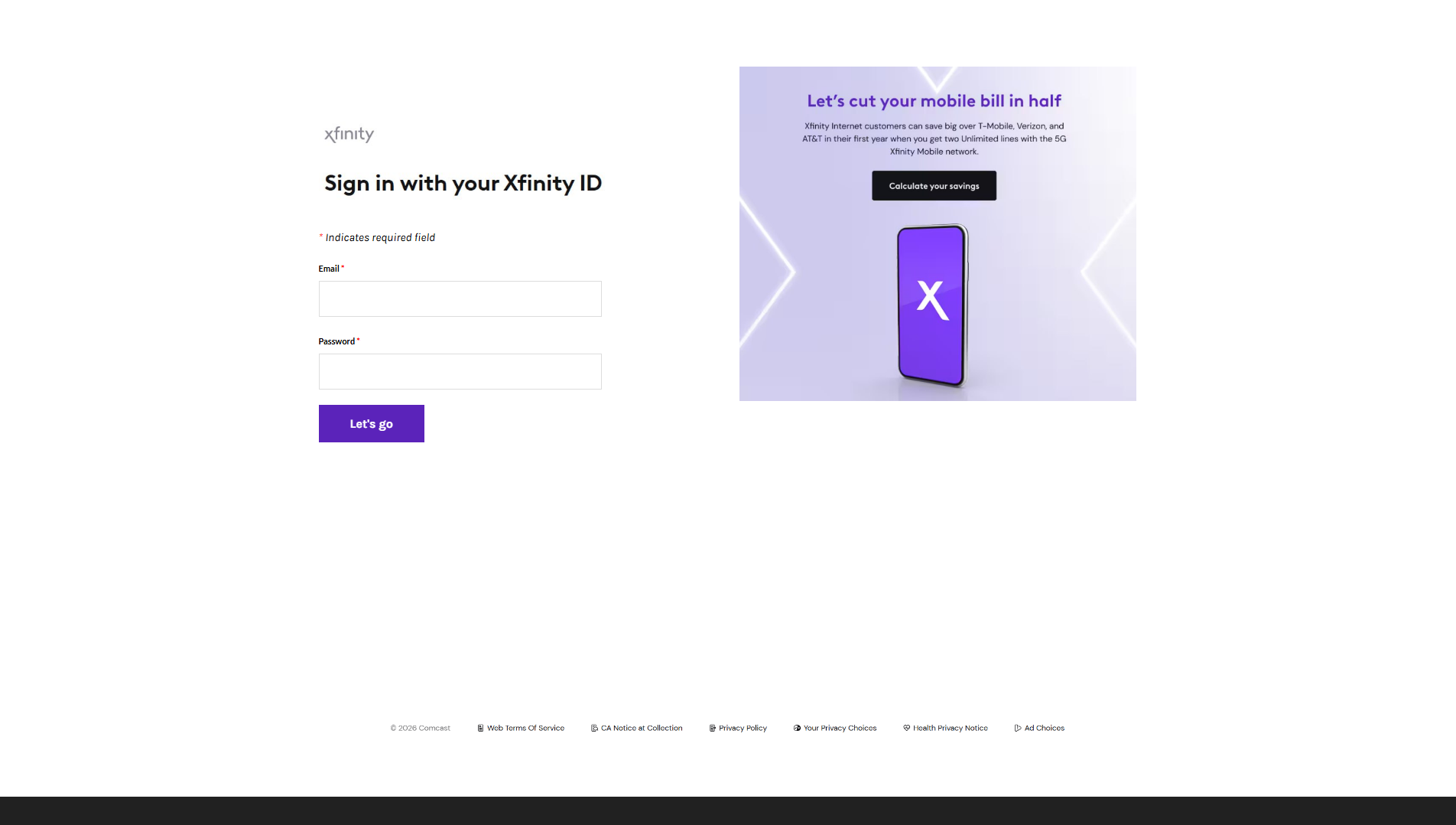 Stored capture of xfinitymail-signin-user.weebly.com