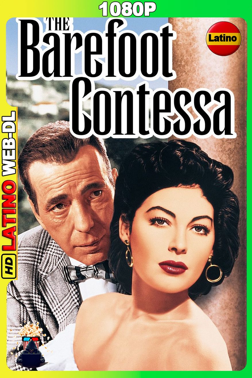 The Barefoot Contessa (1954) [1080p] WEB-DL [Latino-Castellano-Inglés]