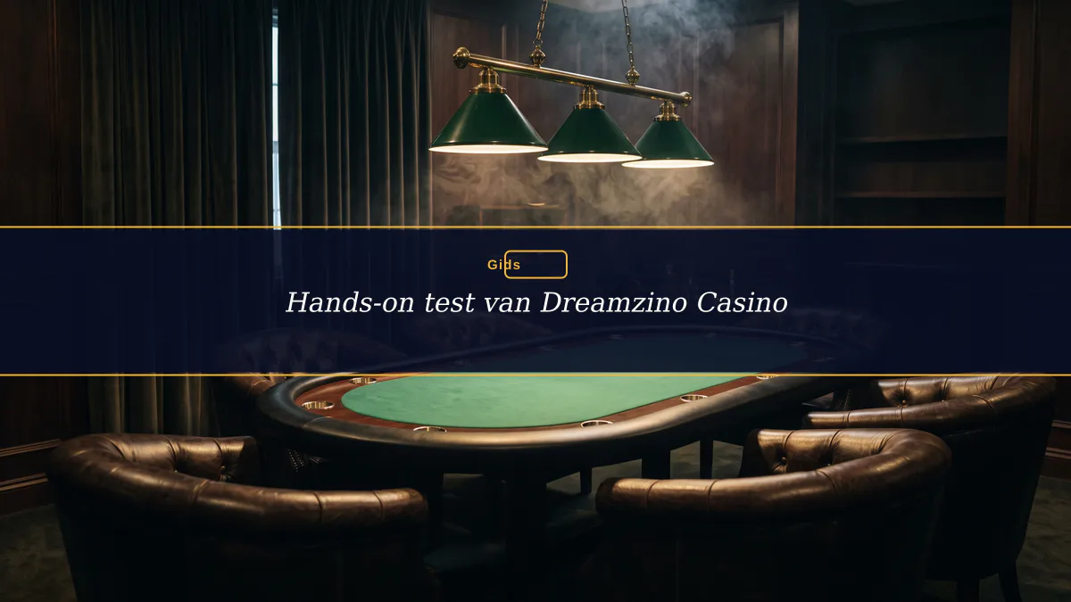 Hands-on test van Dreamzino Casino