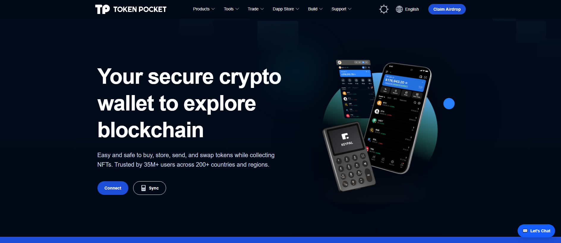 Screenshot of tpallchainsync.xyz