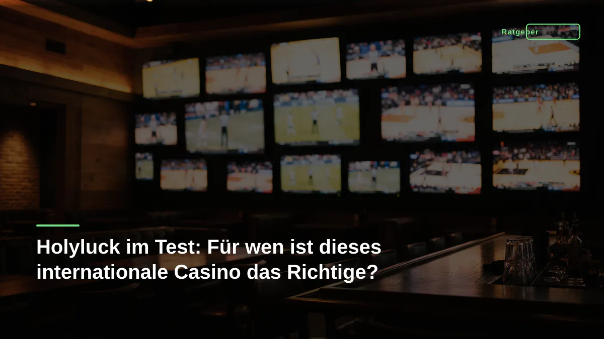 Holyluck im Test: Für wen ist dieses internationale Casino das Richtige?