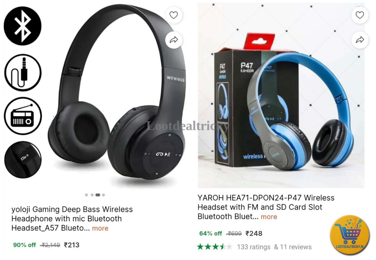 Wireless Headset Flipkart – Just ₹212 | Best Deal Wireless Headset Flipkart – Just ₹212 | Best Deal