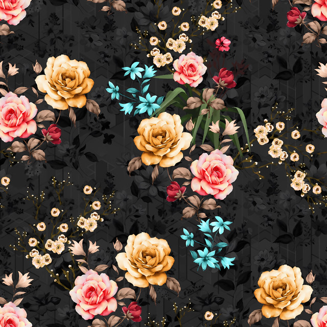 Seamless Pattern With Beautiful Design (113)