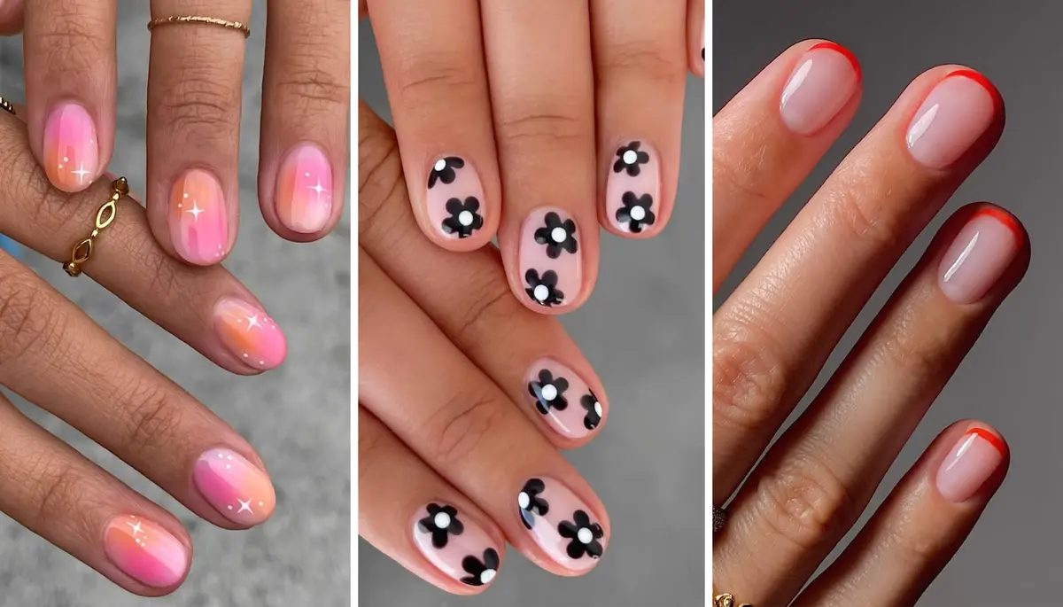Short Nails Get a Summer Makeover