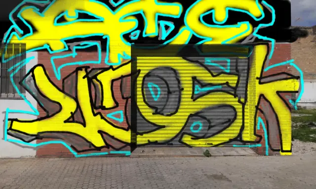Graffiti artwork by ACE