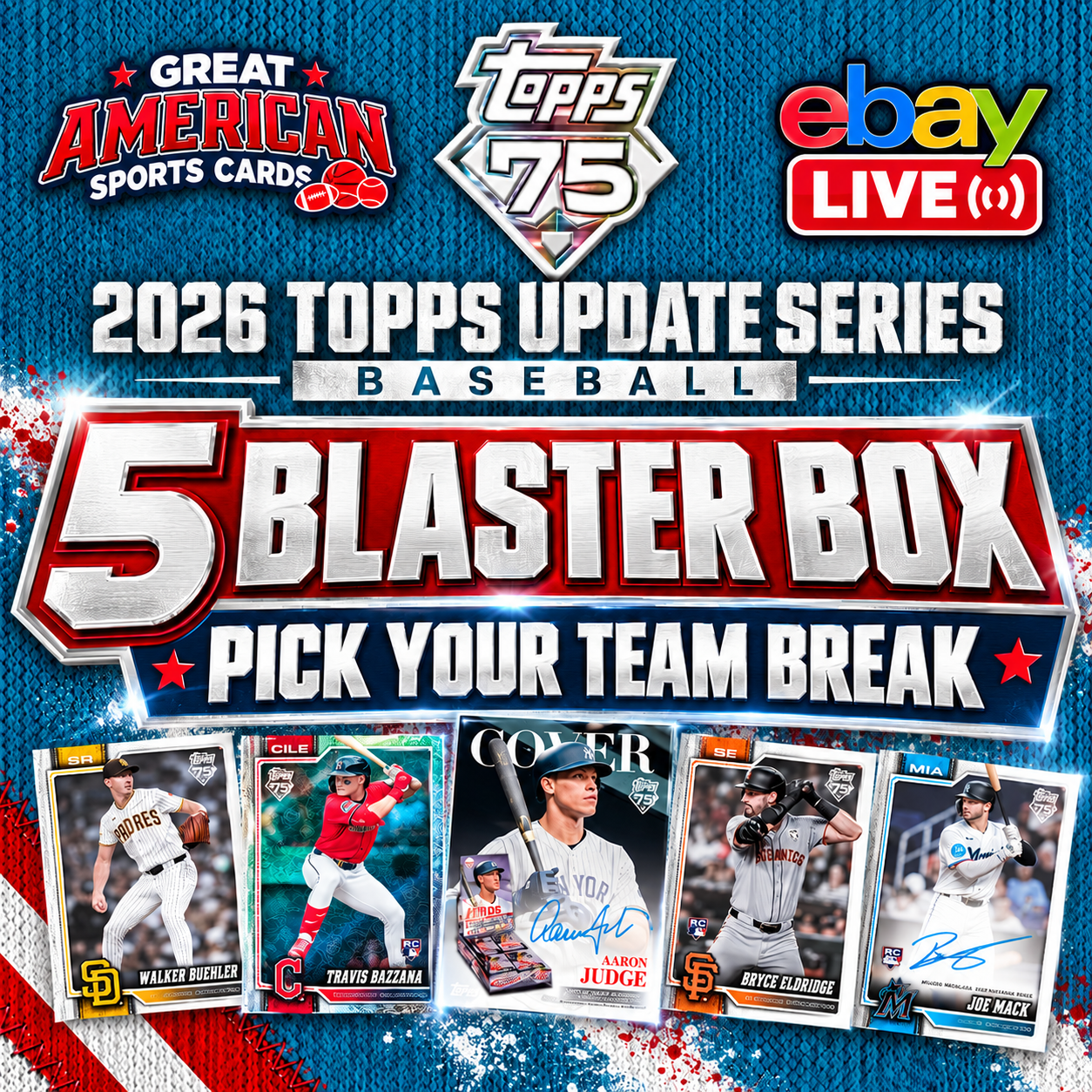 Arizona Diamondbacks 2026 Topps Update Baseball 5 Blaster Box Break #451