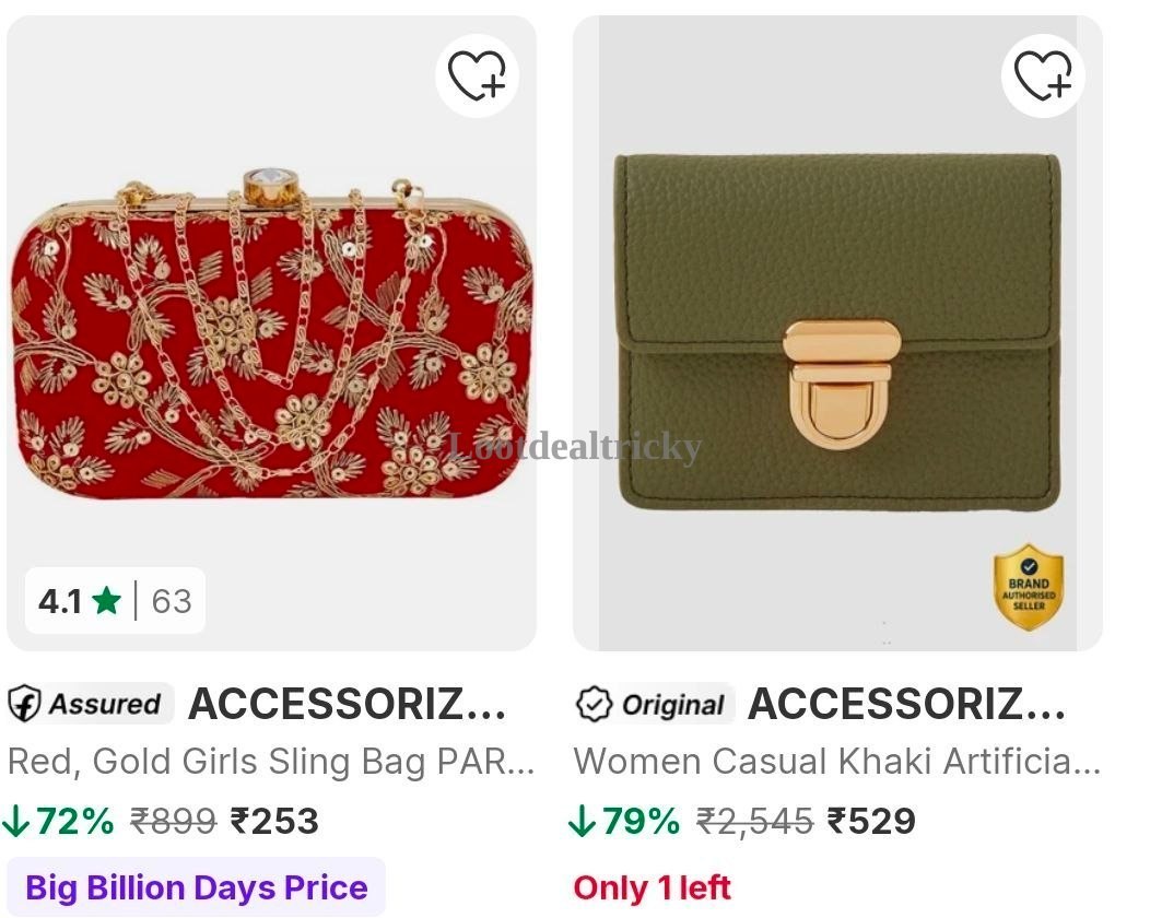 Flipkart Accessorize Bags | Loot Deal Flipkart Accessorize Bags | Loot Deal