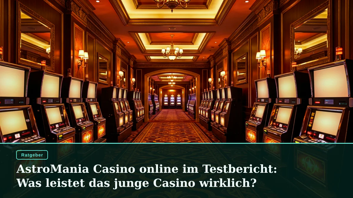 AstroMania Casino online im Testbericht: Was leistet das junge Casino wirklich?