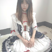 白雪姬配色洛丽塔 (4)