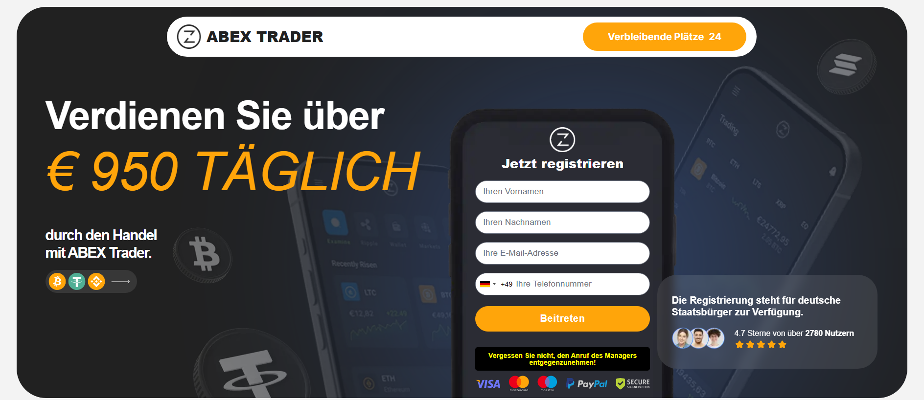 Stored capture of abextrader.com