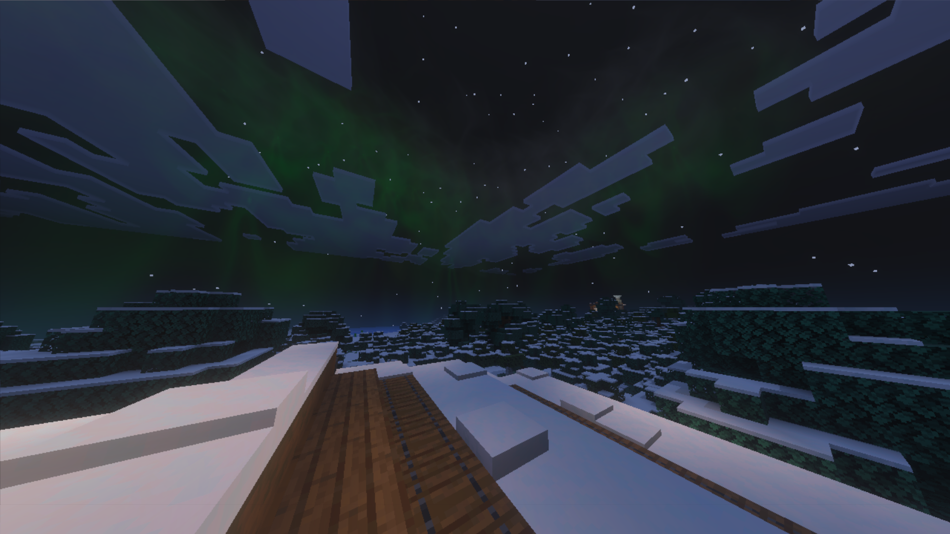 Aurora in the night sky 2