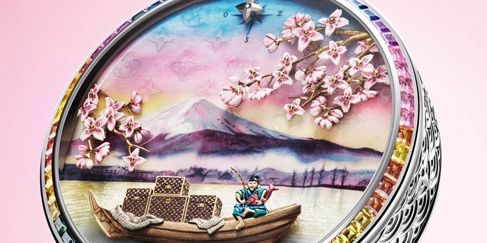 Louis Vuitton Presents the Escale au Mont Fuji Pocket Watch