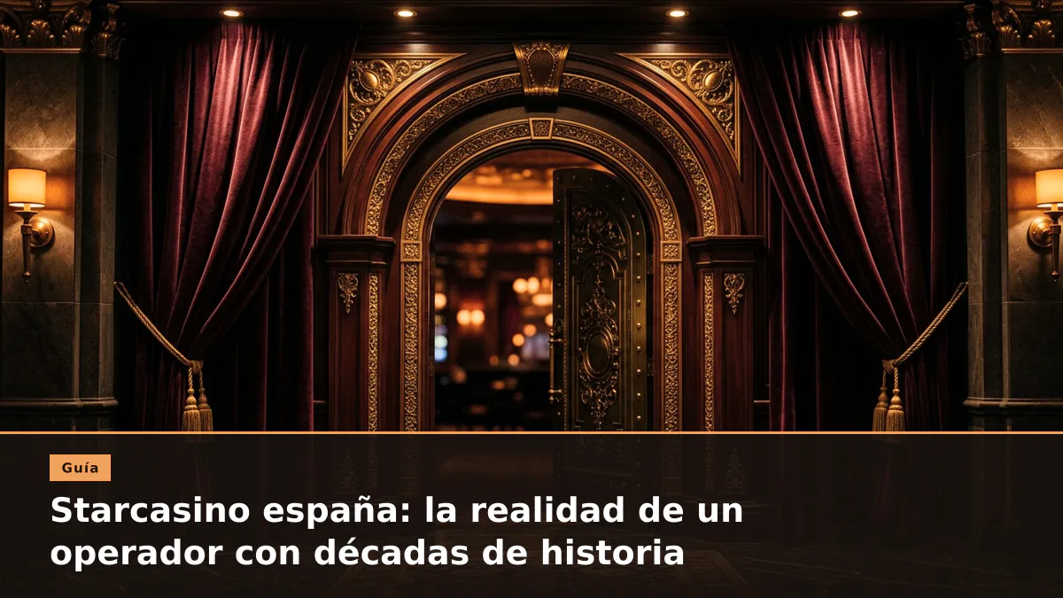 Starcasino españa: la realidad de un operador con décadas de historia