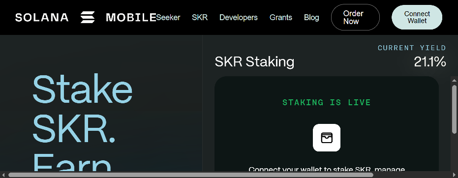 Stored capture of stake-solanamobile.app