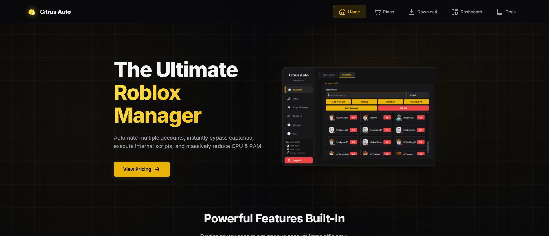 Screenshot of citrusauto.cc