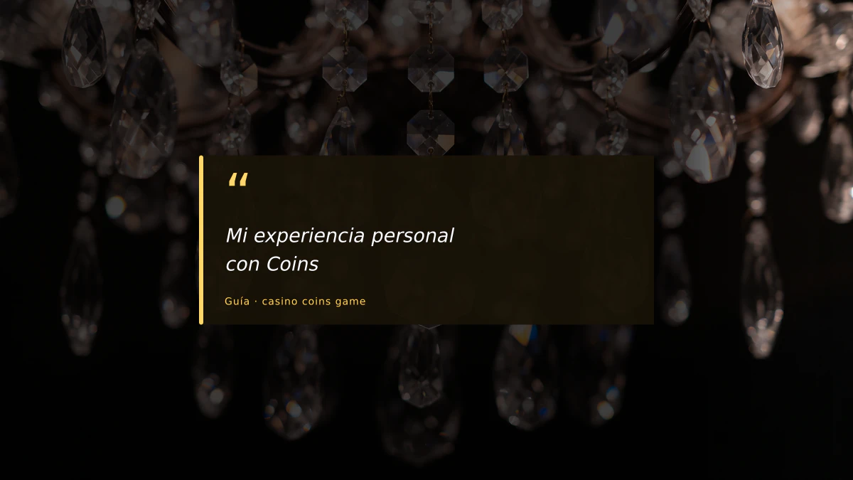Mi experiencia personal con Coins