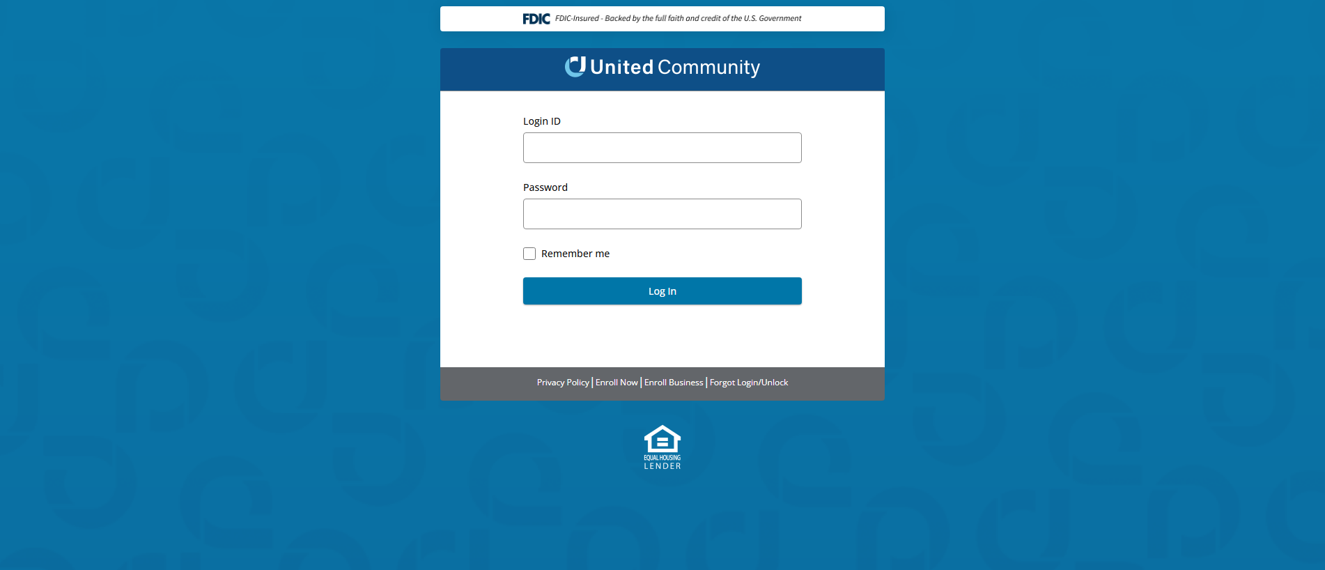 Captura de tela de unitedcommunityaccess.com