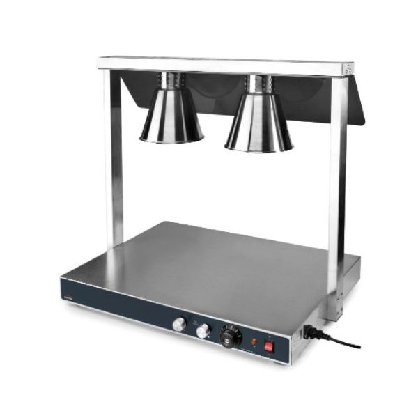 AQUECEDOR DE BUFFET COM LÂMPADAS HALÓGENAS
