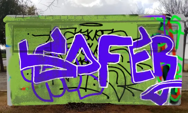 Graffiti artwork by ickie