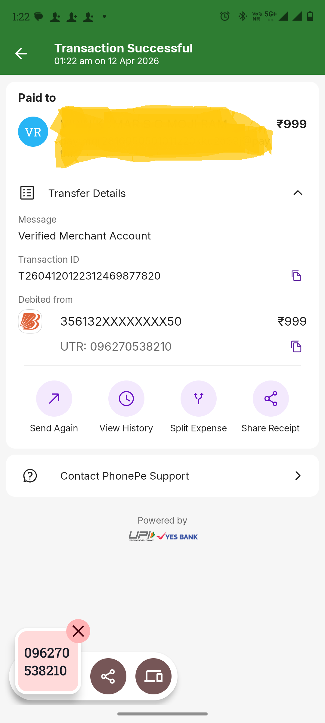 WhatsApp Proof