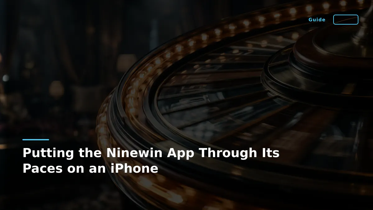 Putting the Ninewin App Through Its Paces on an iPhone