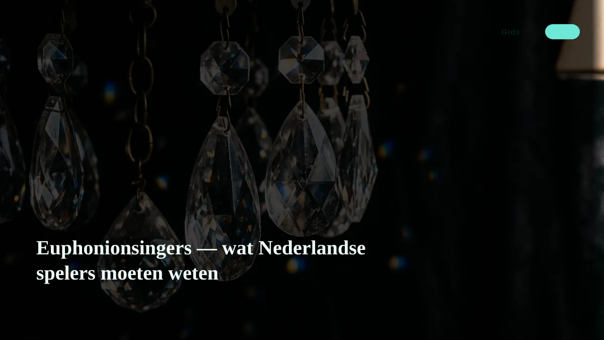 Euphonionsingers — wat Nederlandse spelers moeten weten