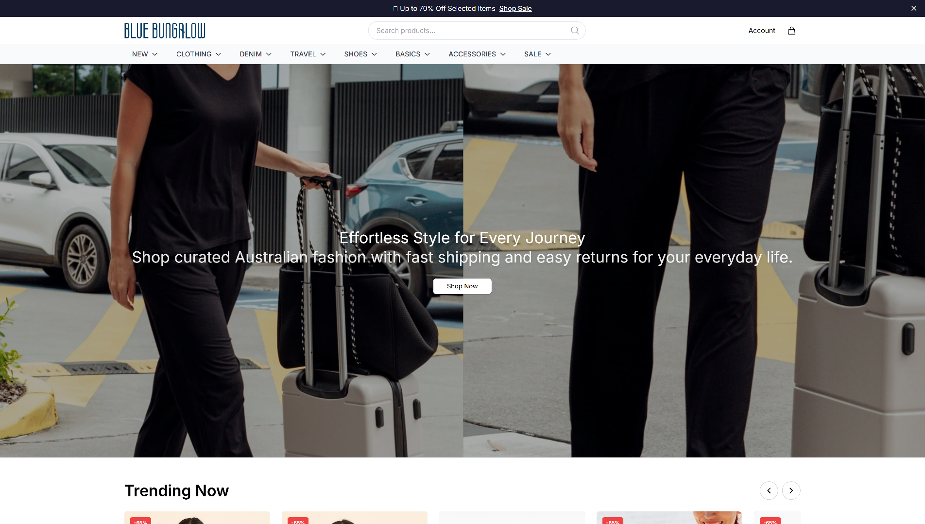 Primary capture · bluebungalowusafashion.shop