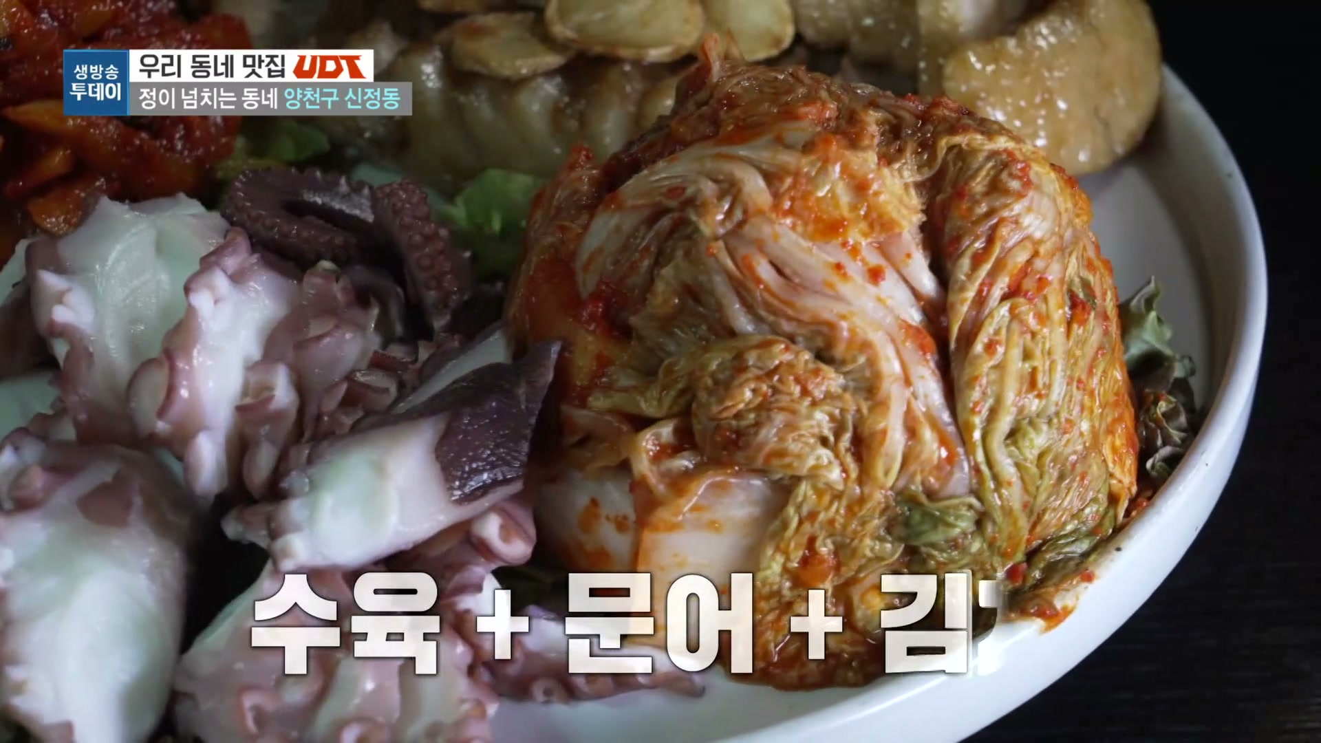 모닝와이드 양천구 신정동 문어삼합 추가 캡처 4