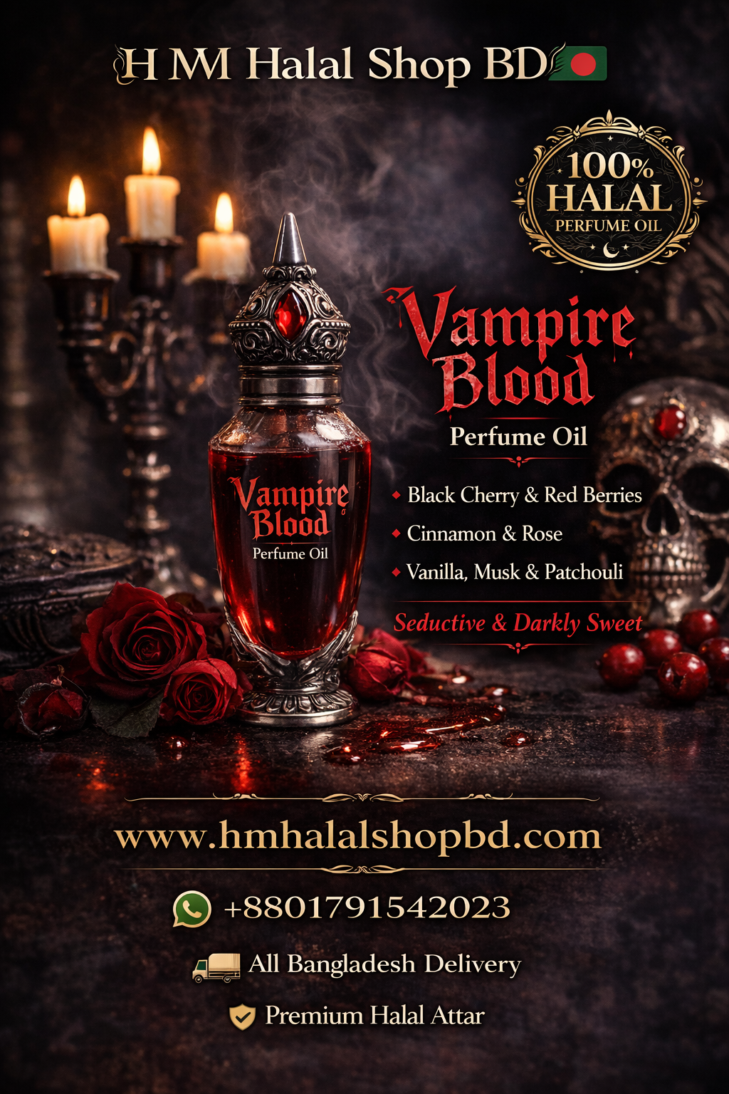 Vampire Blood – Dark Luxury Perfume Oil